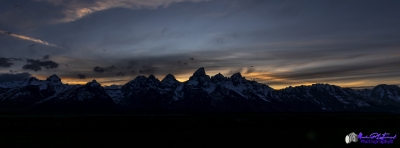 Grand Tetons at Sunset May 2025